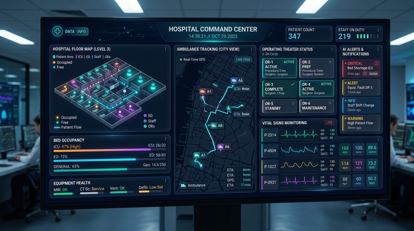 AI Hospital Command Center